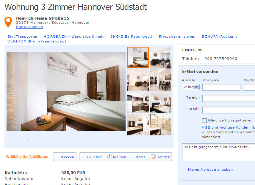 3 Zimmer Wohnung Hannover
 caroliname18