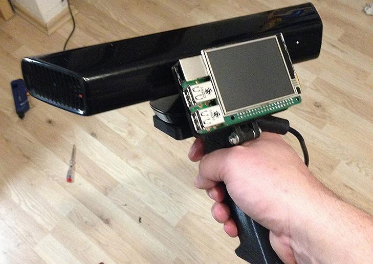 3D Scanner Diy
 German Hardware Hacker Creates Kinect Based Portable 3D