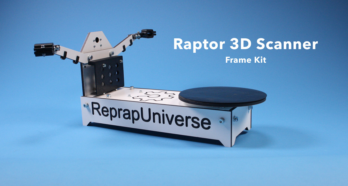 3D Scanner Diy
 Raptor 3D Scanner DIY Frame Kit ReprapUniverse