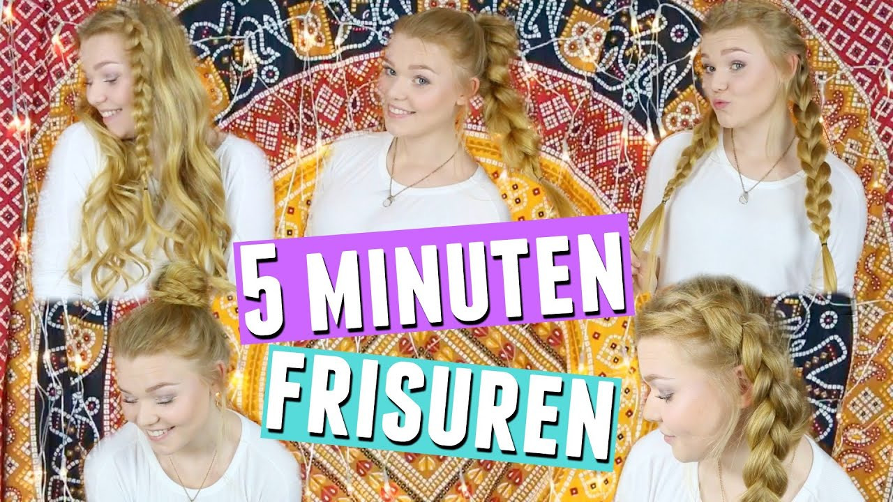 20 Der Besten Ideen Für 5 Minuten Frisuren - Beste Wohnkultur