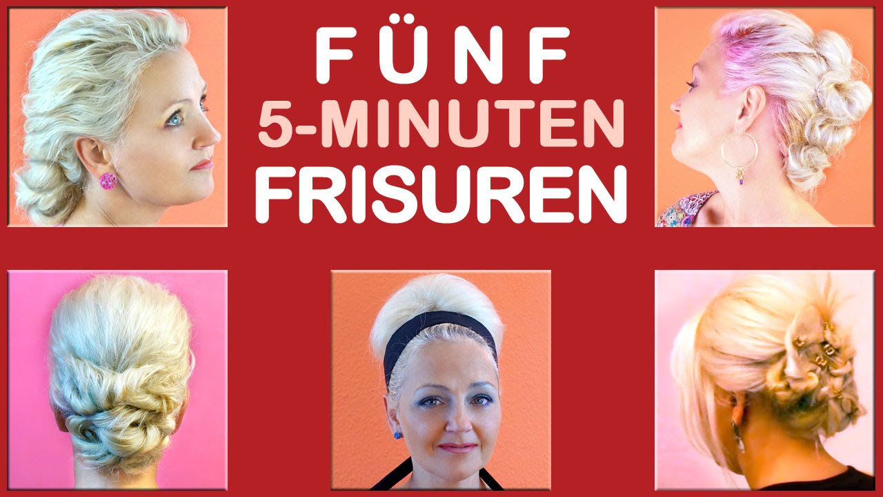 5 Minuten Frisuren
 FÜNF 5 MINUTEN FRISUREN