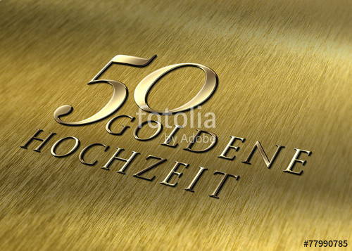 50 Goldene Hochzeit
 "50 Goldene Hochzeit Struktur" Stockfotos und