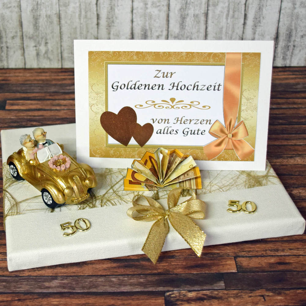 50 Goldene Hochzeit
 GESCHENK GELDGESCHENK ZUR GOLDENEN HOCHZEIT GOLDENE