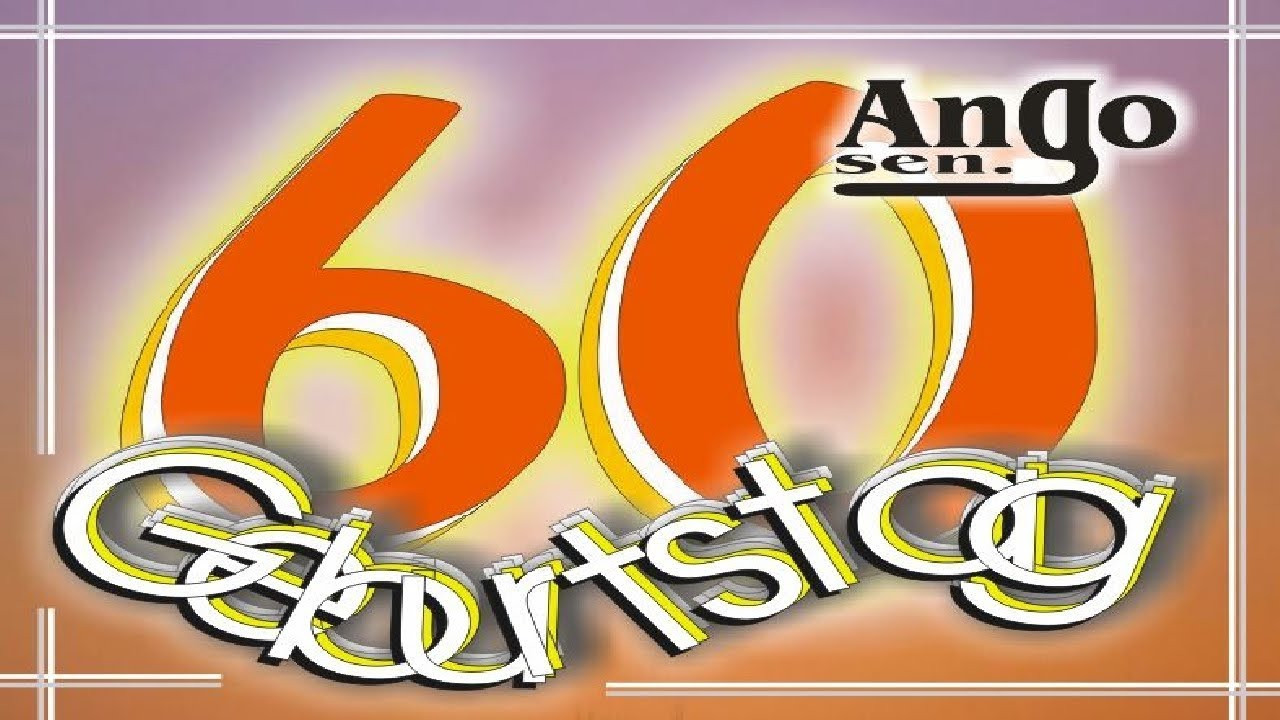 60 Geburtstagswünsche
 Zum 60 Geburtstag ♫ Geburtstagswünsche zum Verschicken