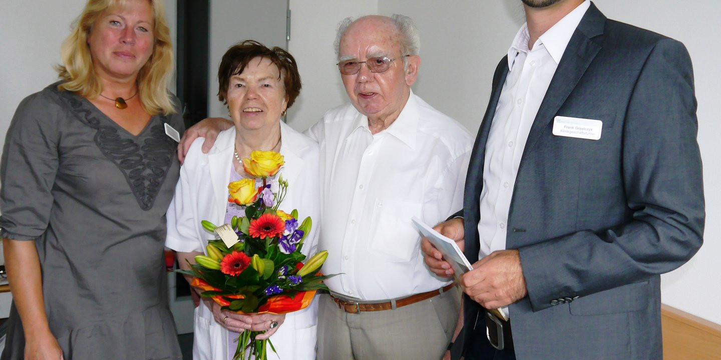 65 Jahre Hochzeit
 65 Jahre verheiratet Eiserne Hochzeit in der HELIOS