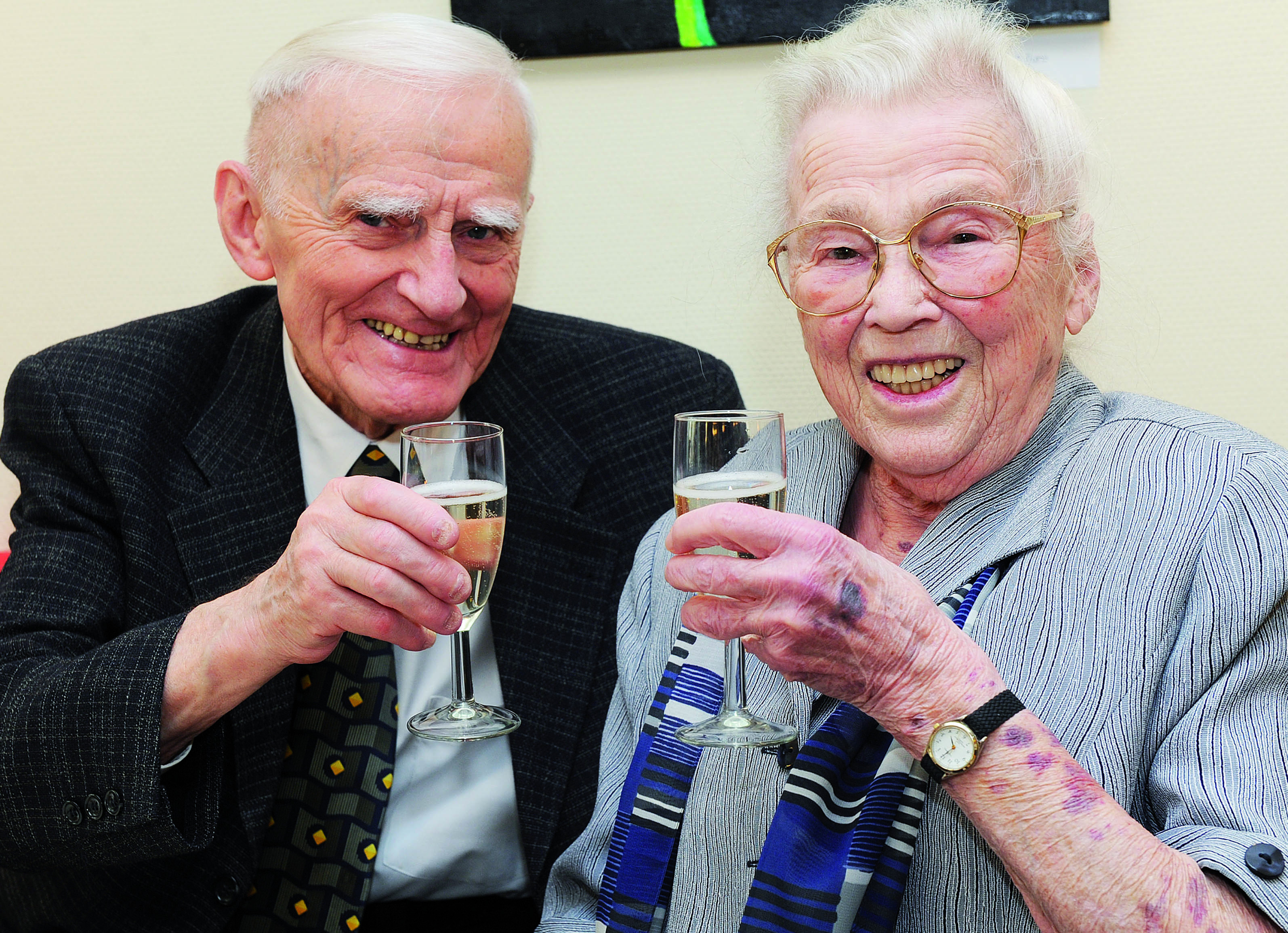 65 Jahre Hochzeit
 Diese Ehe hielt 65 Jahre Eppendorfs feierten Eiserne