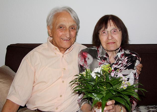 65 Jahre Hochzeit
 65 Jahre Ehe Eiserne Hochzeit in Jena Jenaer Nachrichten