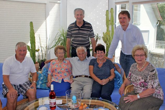 65 Jahre Hochzeit
 Eiserne Hochzeit Emma und Anton Lipp sind 65 Jahre