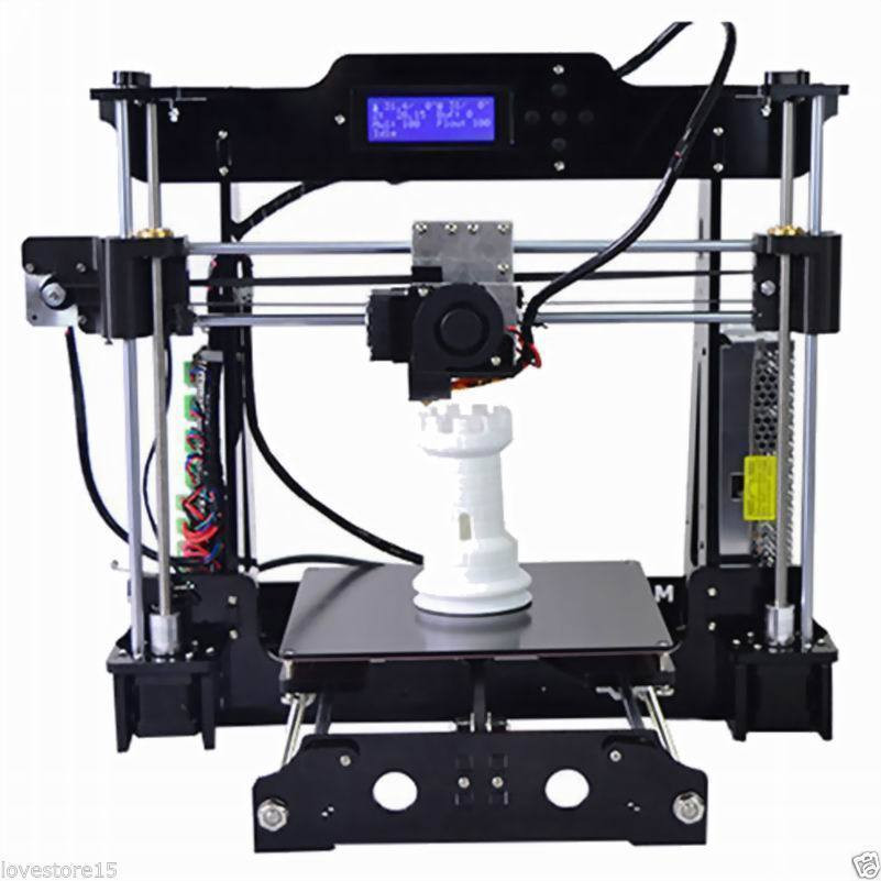 A8 Desktop 3D Printer Prusa I3 Diy Kit
 2017 NEW Anet A8 I3 3D Printer DIY KIT 220 220 240mm LCD