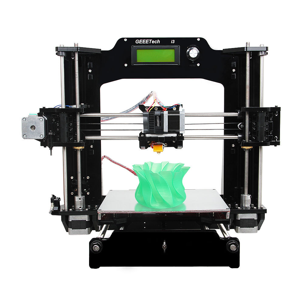 A8 Desktop 3D Printer Prusa I3 Diy Kit
 Support 6 filaments Geeetech Full Acrylic Prusa I3 DIY KIT