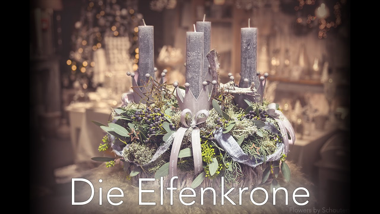 Adventskranz Diy
 DIY Adventskranz Die Elfenkrone