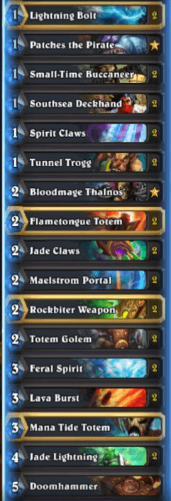 Aggro Shaman Deck
 Kolento Aggro Jade Shaman Legend Deck Hs Decks And Guides