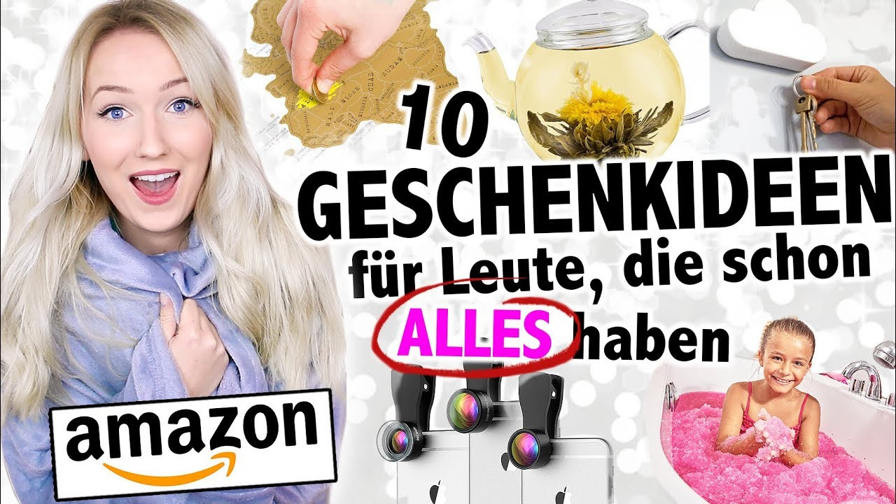 Amazon Geschenkideen
 10 COOLE AMAZON GESCHENKIDEEN für Leute schon ALLES