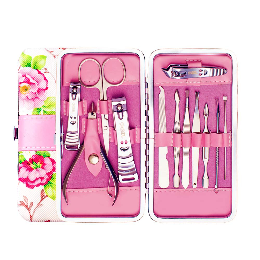 Amazon Maniküre Set
 Amazon Okbool 12pcs Flower Stainless Steel Nail