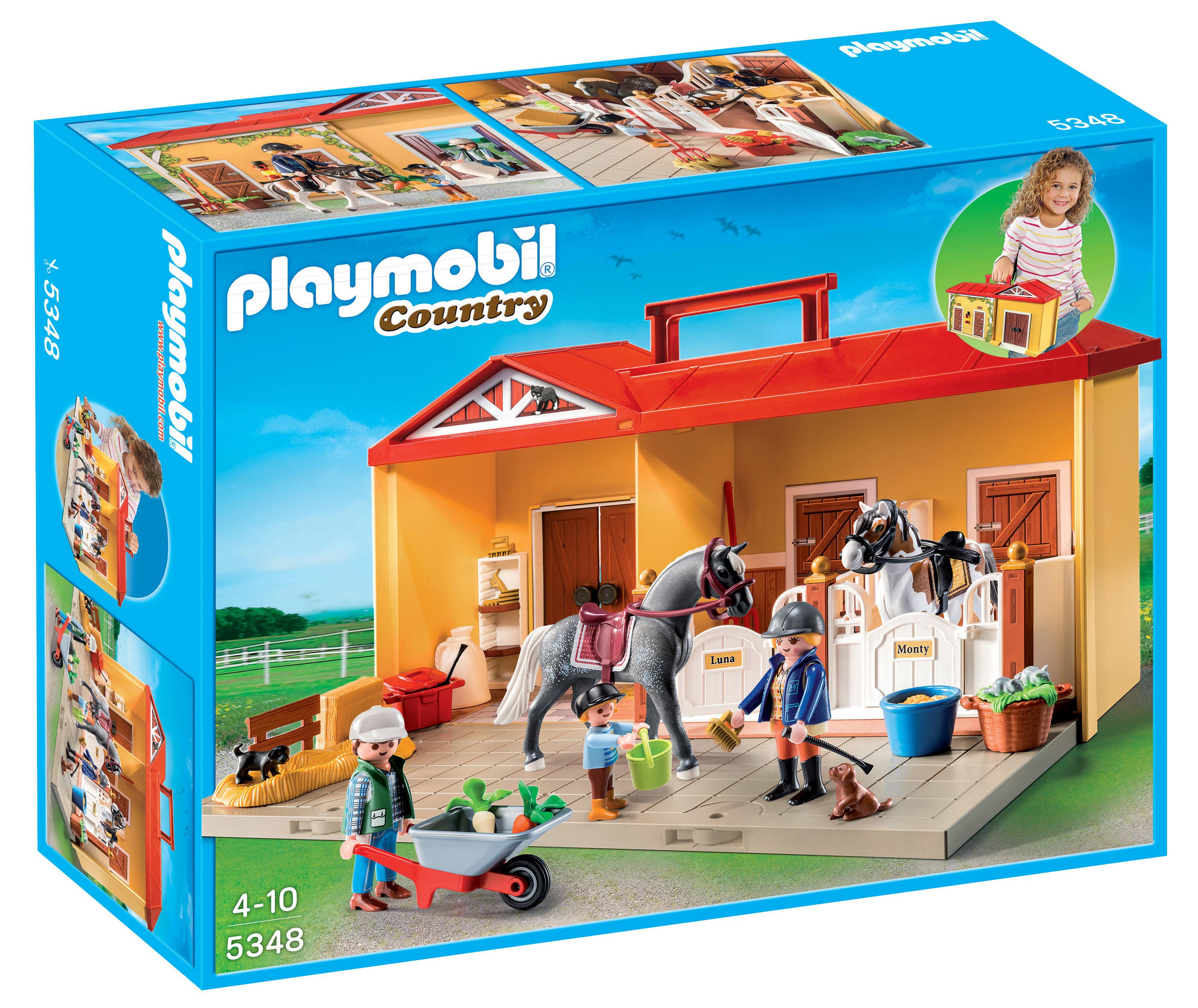 Amazon Playmobil Haus
 Amazon PLAYMOBIL Take Along Horse Farm Playset Toys