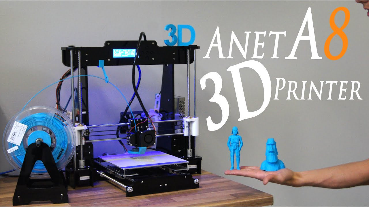 Anet A8 Desktop 3D Printer Prusa I3 Diy Kit
 Best Cheap DIY 3D Printer Kit Anet A8 RCLife