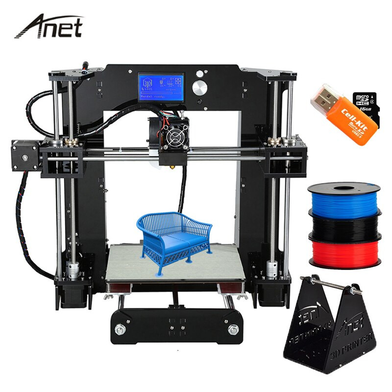 Anet A8 Desktop 3D Printer Prusa I3 Diy Kit
 2017 Anet A8 A2 A6 Desktop 3D Printer High Precision