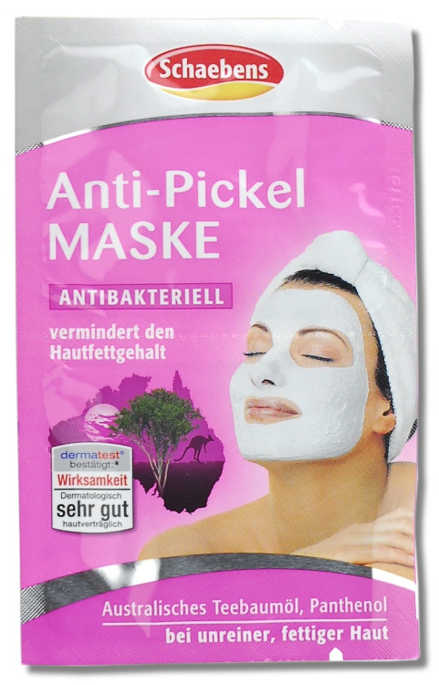 Anti Pickel Maske Diy
 Schaebens Anti Pickel Maske 2x5 ml