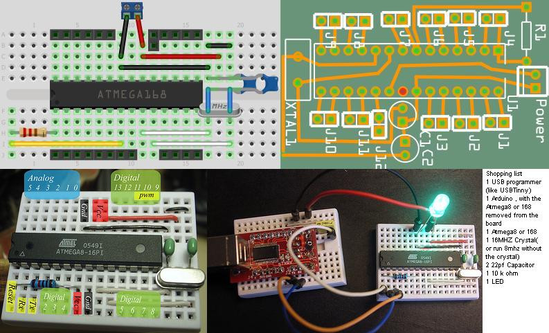 Arduino Diy
 Fritzing Project – DIY Arduino