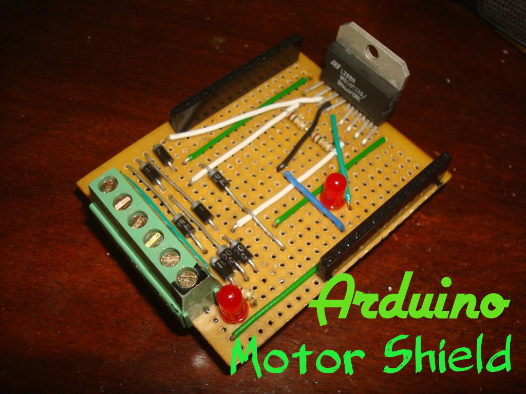 Arduino Diy
 Diy Arduino Motor Shield impremedia