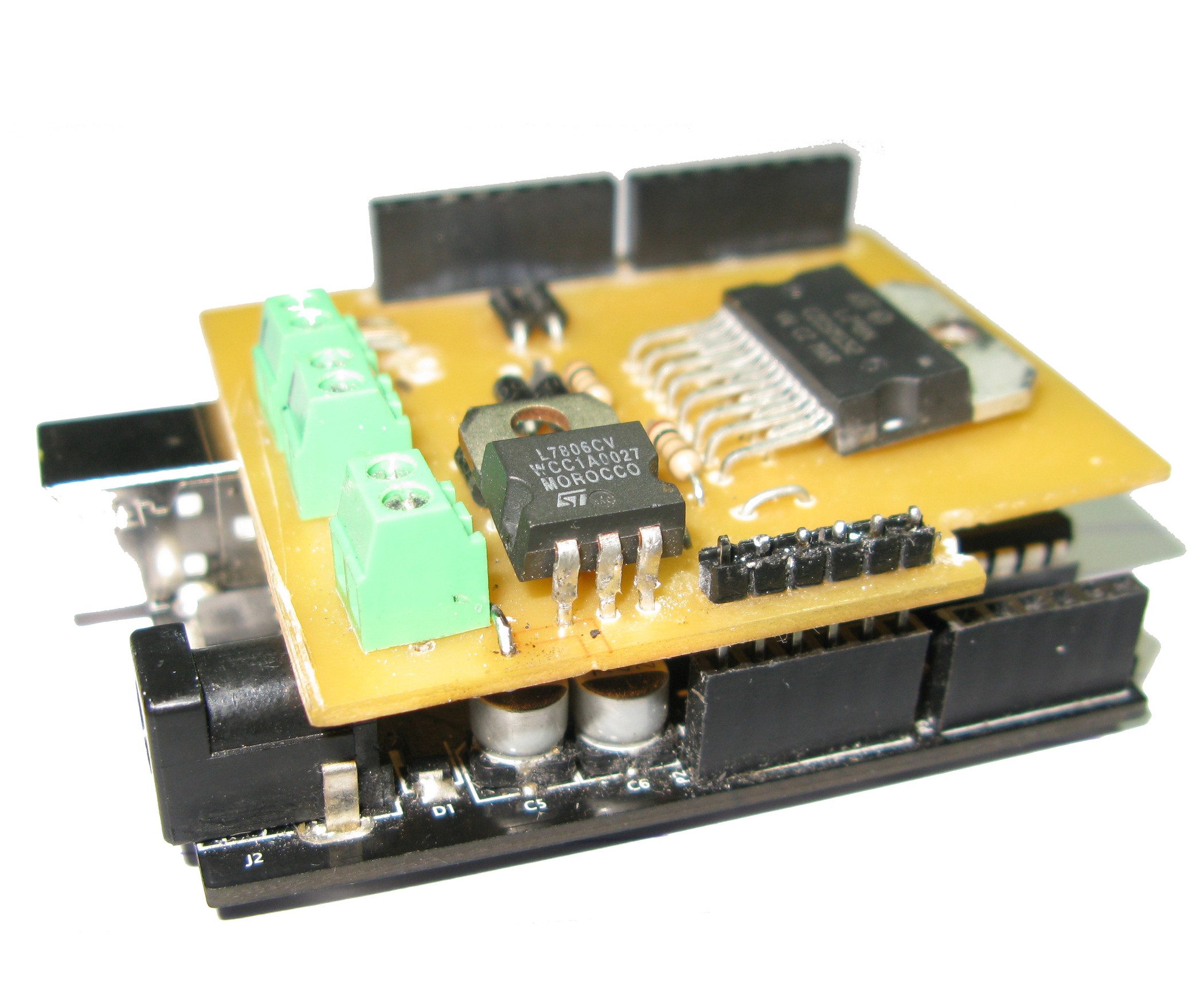 Arduino Diy
 DIY Arduino Motor Shield L298N 2x4A