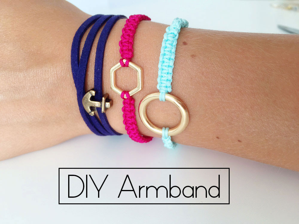 Armbänder Diy
 DIY Macramé Armbänder