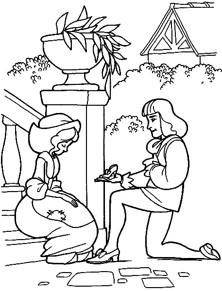 Aschenputtel Ausmalbilder
 Coloring Pages Disney Descendants Sketch Coloring Page