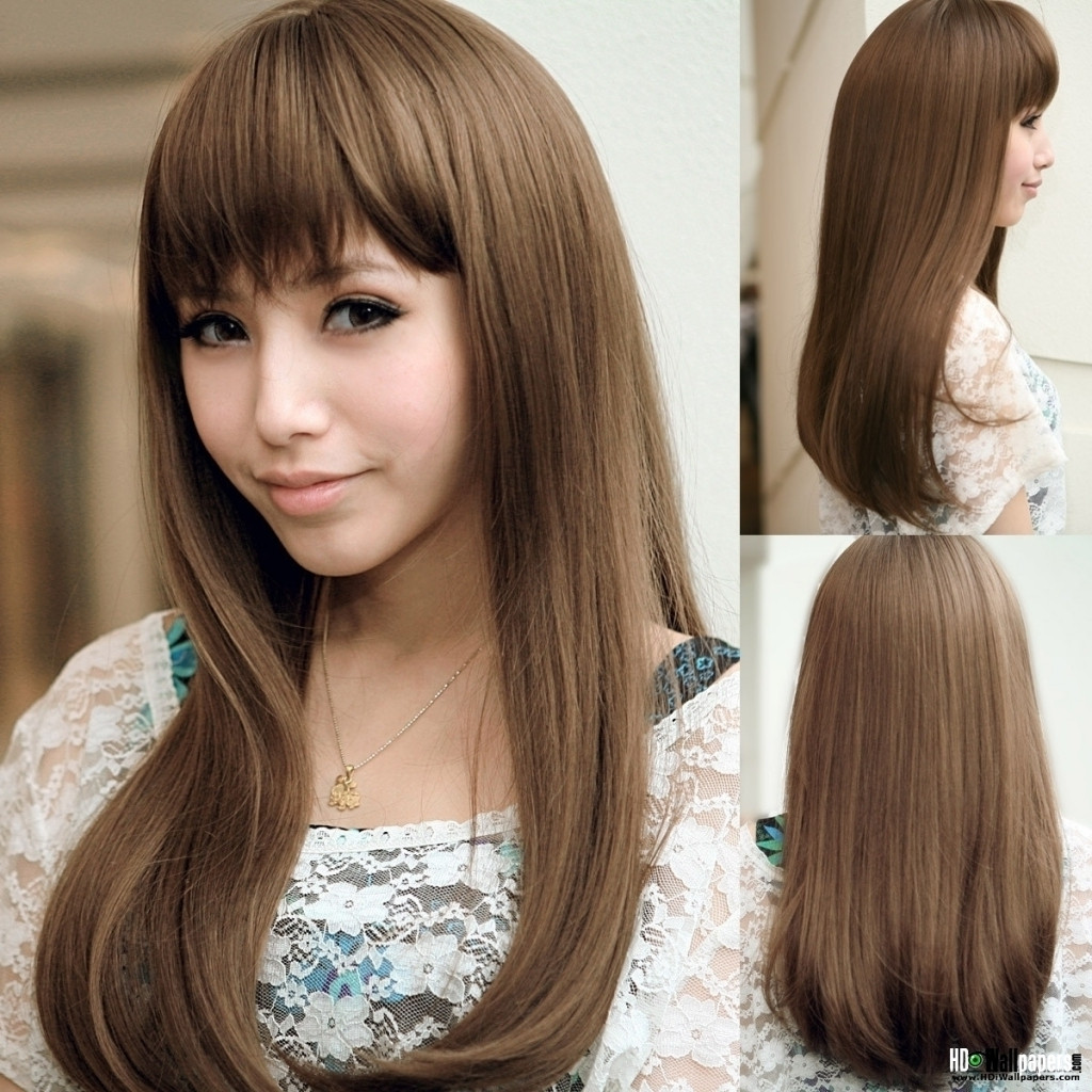 Asiatische Frisuren
 Asiatische Frisuren Lange Inspiration Trend Haare Frauen