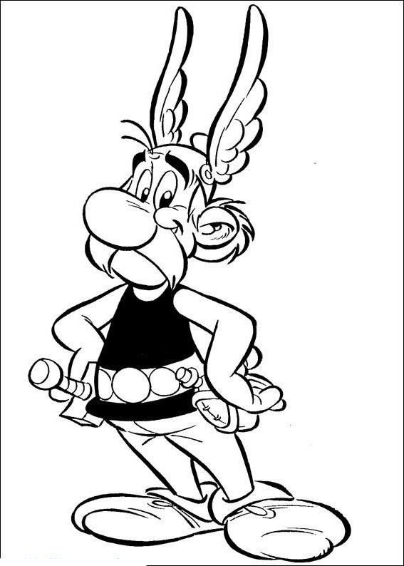 Asterix Ausmalbilder
 Ausmalbilder Malvorlagen – Asterix und Obelix kostenlos