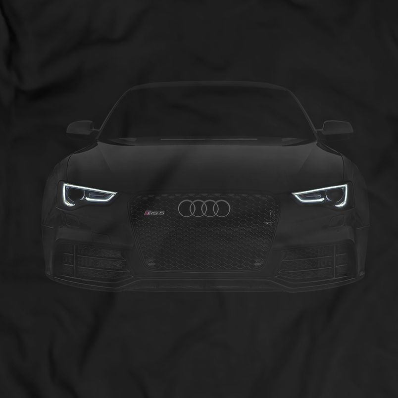 Audi Geschenke
 Audi RS5 T Shirt A5 S5 Schwarz Herren Geschenk Idee 