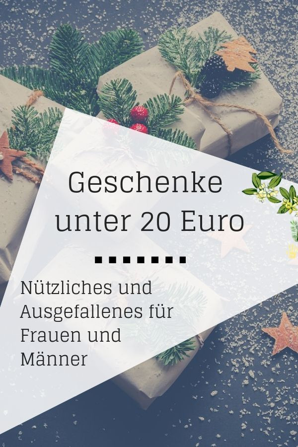 Ausgefallene Geschenke Für Frauen
 Geschenkideen unter 20 Euro Nützliches und ausgefallenes