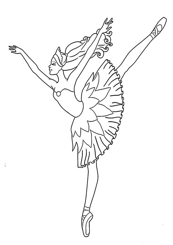 Ausmalbilder Ballett
 ballett 5