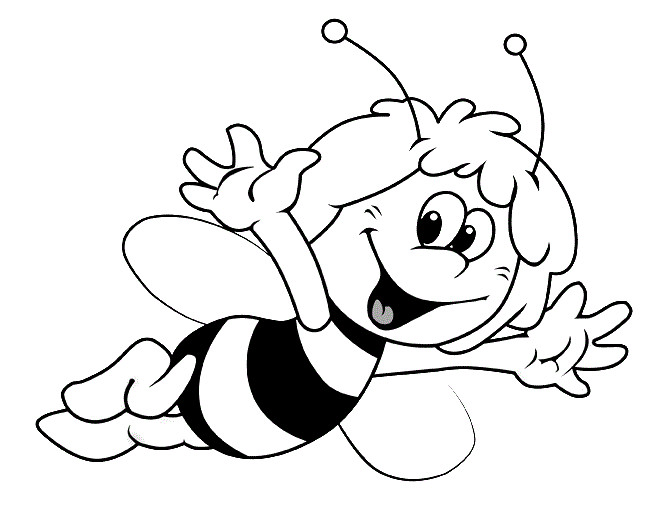 Ausmalbilder Biene
 Ausmalbilder Malvorlagen von Biene Maja kostenlos zum