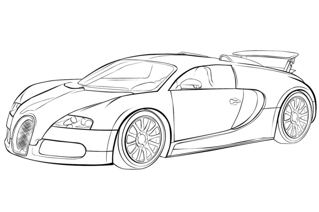Ausmalbilder Bugatti
 Ausmalbilder zum Ausdrucken Gratis Malvorlagen Bugatti 2