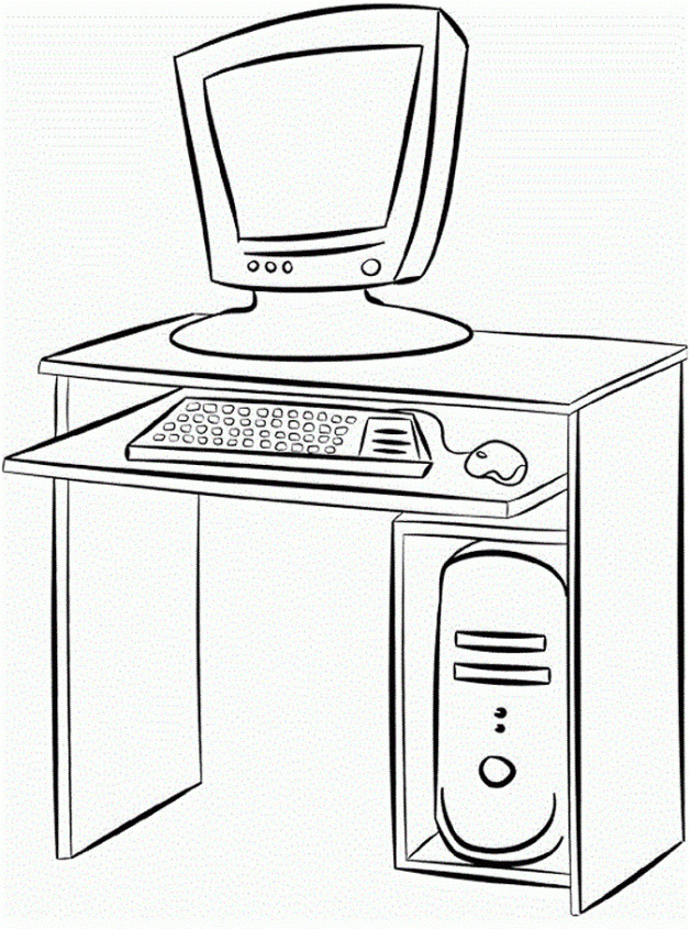 Ausmalbilder Computer
 Schöne Malvorlagen Ausmalbilder puter ausdrucken 1