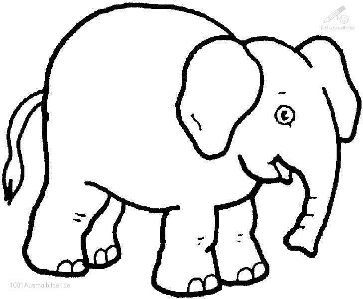 Ausmalbilder Elefant
 Free coloring pages of mandala elephants