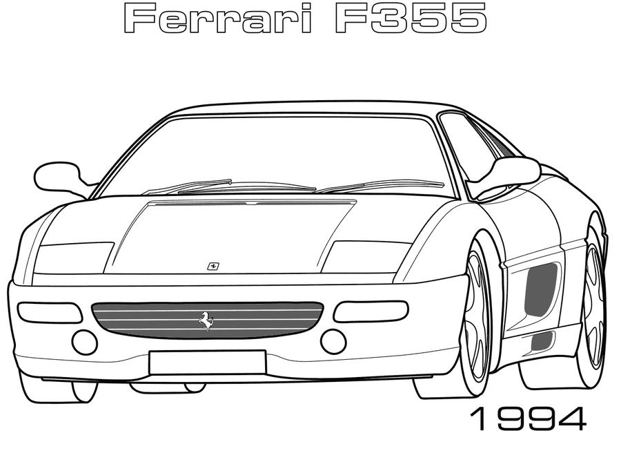 Ausmalbilder Ferrari
 Ausmalbilder Ferrari zum ausdrucken kostenlos für