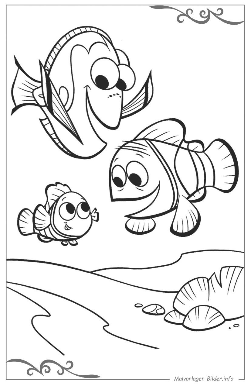 Ausmalbilder Findet Nemo
 Findet Nemo ausmalbilder und malvorlagen für kinder zum