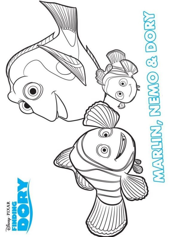 Ausmalbilder Findet Nemo
 Kids n fun