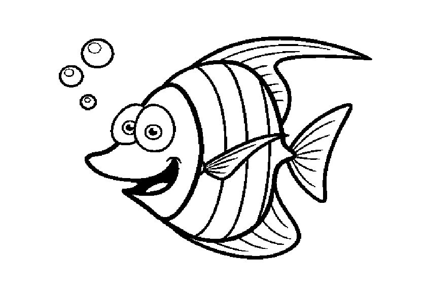 Ausmalbilder Fische
 fische 3