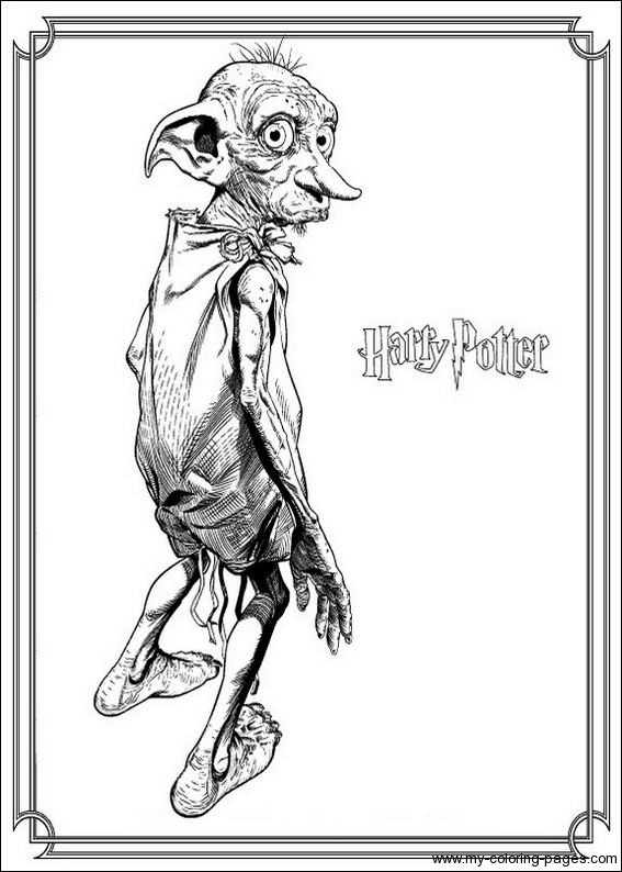 Ausmalbilder Harry Potter Dobby
 Malvorlagen fur kinder Ausmalbilder Harry Potter