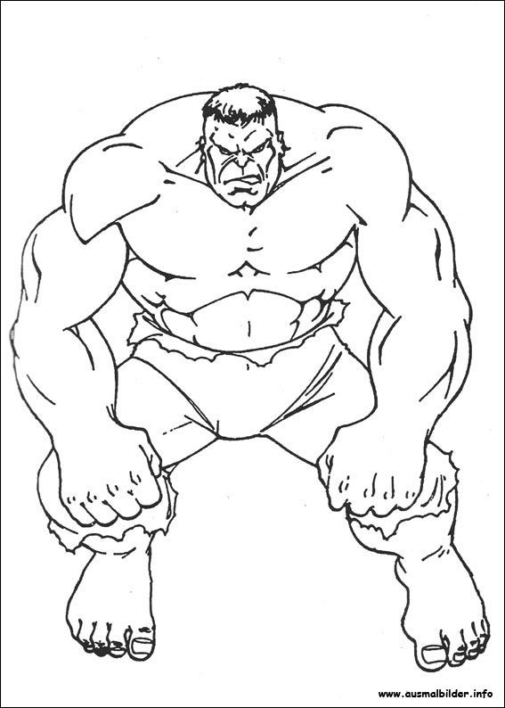 Ausmalbilder Hulk
 Ausmalbilder Hulk zum Drucken Ausmalbilder