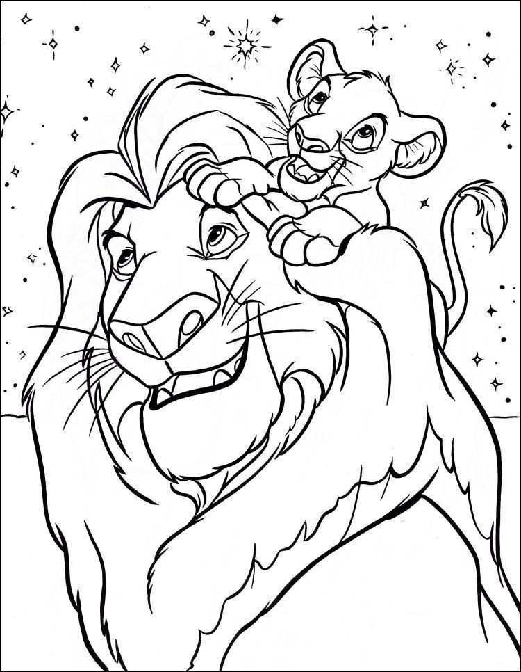 Ausmalbilder König Der Löwen
 Disney König Der Löwen Ausmalbilder Abbild Dibujos De Rey