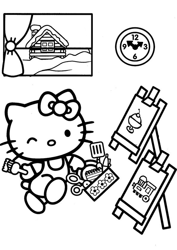 Ausmalbilder Kostenlos Hello Kitty
 Ausmalbilder hello kitty kopf kostenlos Malvorlagen zum