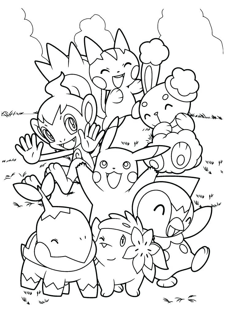 Ausmalbilder Kostenlos Zum Ausdrucken
 Kostenlose Pokemon Malvorlagen Free Coloring Pages To