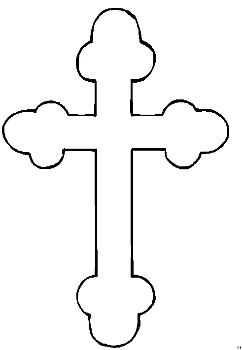 Ausmalbilder Kreuz
 Kreuz 3 Ausmalbild & Malvorlage Objekte