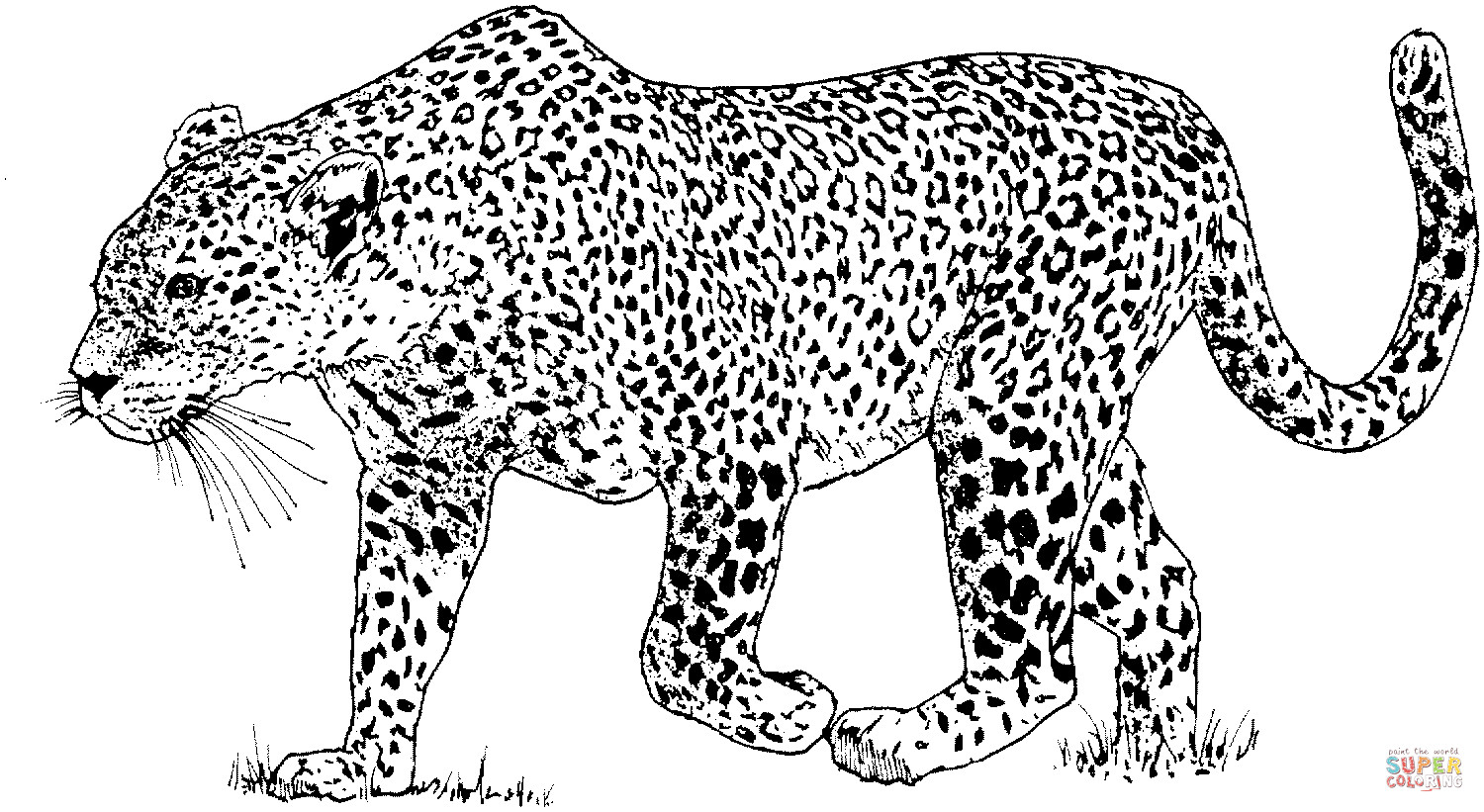 Ausmalbilder Leopard
 Ausmalbild Leopard 6