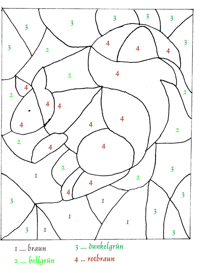 Ausmalbilder Malen Nach Zahlen
 Ausmalbilder für Kinder Malvorlagen und malbuch