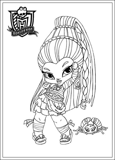 Ausmalbilder Monster High
 Ausmalbilder zum Ausdrucken Monster High Ausmalbilder