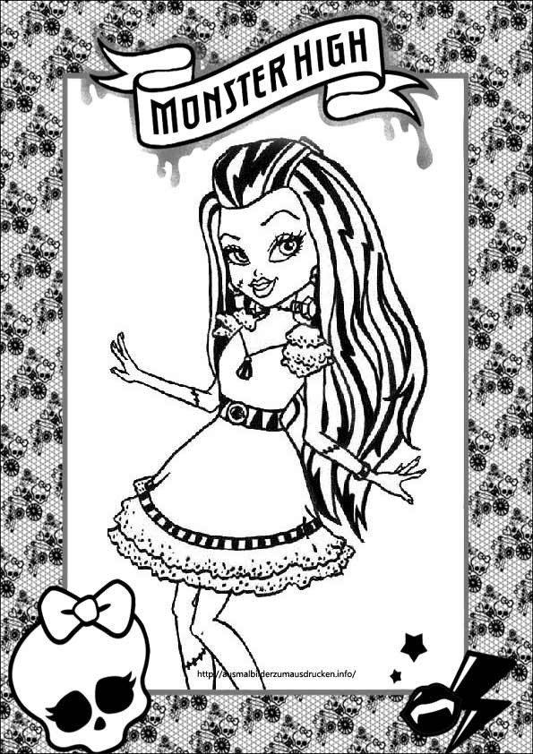 Ausmalbilder Monster High
 Ausmalbilder Monster High 26